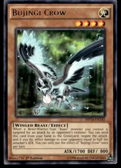 Bujingi Crow 2014 Mega-Tins Mega Pack MP14-EN145 MP YuGiOh TCG | Buy 10 Get 10 F - Image 1
