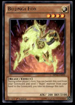 Bujingi Fox 2014 Mega-Tins Mega Pack MP14-EN210 MP YuGiOh TCG | Buy 10 Get 10 Fr - Image 1