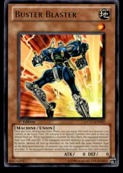 Buster Blaster Extreme Victory EXVC-EN022 MP YuGiOh TCG | Buy 10 Get 10 Free - Image 1