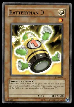 Batteryman D Enemy of Justice EOJ-EN030 MP YuGiOh TCG | Buy 10 Get 10 Free - Image 1
