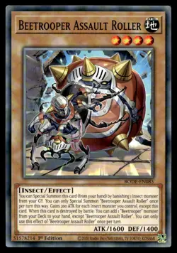 Beetrooper Assault Roller Burst of Destiny BODE-EN085 MP YuGiOh TCG | Buy 10 Get - Image 1