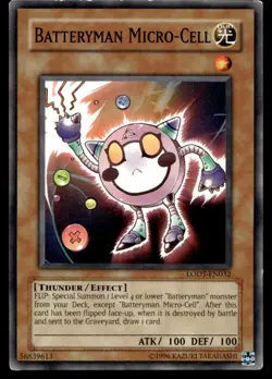 Batteryman Micro-Cell Light of Destruction LODT-EN032 MP YuGiOh TCG | Buy 10 Get - Image 1
