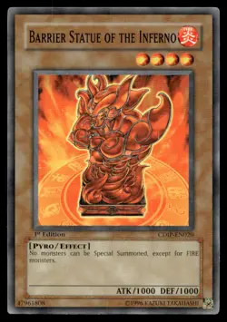 Barrier Statue of the Inferno Cyberdark Impact CDIP-EN020 MP YuGiOh TCG | Buy 10 - Image 1
