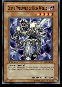 Beiige, Vanguard of Dark World Elemental Energy EEN-EN020 MP YuGiOh TCG | Buy 10 - Image 1