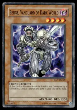 Beiige, Vanguard of Dark World Elemental Energy EEN-EN020 MP YuGiOh TCG | Buy 10 - Image 1