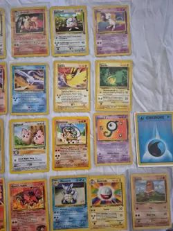 34 WOTC Pokemon Card Black Star Promo Error Misprints 1st Ed W Stamp Rare Lot NM - Image 4