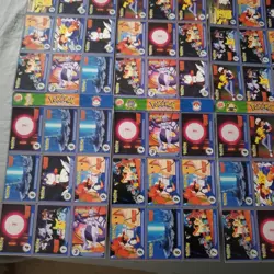 1999 BURGER KING ~ POKEMON CARDS UNCUT SHEETS COMPLETE FULL 20 PAGE SET NM / M - Image 3