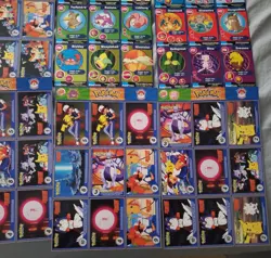 1999 BURGER KING ~ POKEMON CARDS UNCUT SHEETS COMPLETE FULL 20 PAGE SET NM / M - Image 4