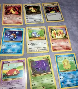 Pokemon Card lot of 20 Team Rocket Unlimited 1999-2000 WOTC Charmander Squirtle - Image 4
