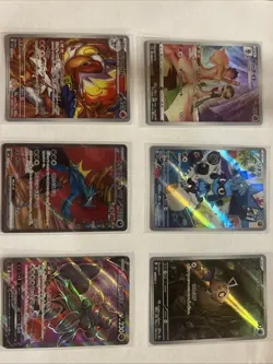 Japanese Full Art Pokemon 6 Card Lot!!! Riolu, Infernape, And More!!! - Image 1