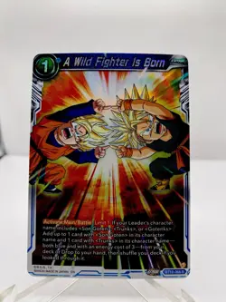 Dragon Ball Super CCG A Wild Fighter Is Born BT19-066 R Rare Foil Bandai Card - Image 1
