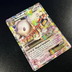 M Audino EX 85/124 Fates Collide Holo 2016 Pokemon Card Near Mint NM - Image 3