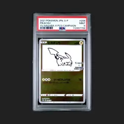 Pikachu Yu Nagaba Promo 208/Sv-p Japanese Pokemon Card 2021 PSA 9 Mint - Image 2