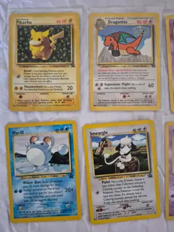 Pokemon TCG WOTC Black Star 9 Card Promo Lot - Pikachu Mew Marill Dragonite More - Image 2