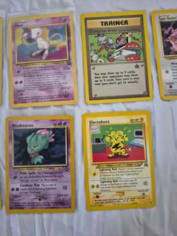 Pokemon TCG WOTC Black Star 9 Card Promo Lot - Pikachu Mew Marill Dragonite More - Image 3