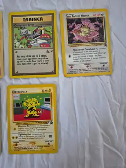 Pokemon TCG WOTC Black Star 9 Card Promo Lot - Pikachu Mew Marill Dragonite More - Image 4