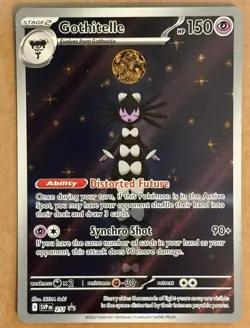 Pokemon Black Bolt/White Flare Promo Cards Gothitelle211 Reuniclus212 wStickers - Image 4