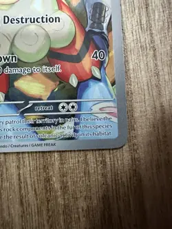 Pokemon TCG Hisuian Growlithe Twilight Masquerade Full Art Holo Card 181/167 - Image 4