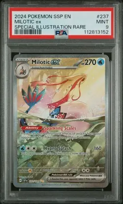 Milotic Ex 237/191 Pokemon Surging Sparks PSA 9 MINT #237 2024 Card SIR - Image 1