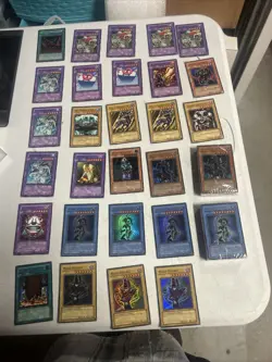 208 Vintage YUGIOH Trading Card Lot Spanish 2 Unopened Packs 50 Per Pack Rare - Image 1