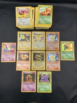 Vintage Pokemon 1999 WOTC- Mid Era Ruby & Sapphire Bulk Card Lot E-Reader LP/DMG - Image 1