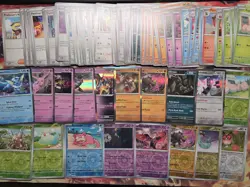 Pokemon Prismatic Evolutions Bulk 95 Cards NO Duplicates+ Holo/Reverse Holos NM - Image 1