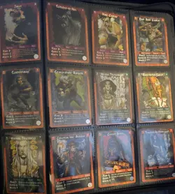 Rage CCG Legacy Of The Tribes Near Complete Set - Missing 2 cards NO FOILS - Image 1