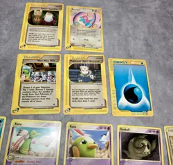 Pokemon Card lot of 28 E-Reader EX Era Aquapolis Expedition Sandstorm Ruby LP - Image 2