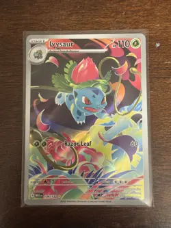 Ivysaur Holo Pokemon Card Mega Evolution Set 134/132 Illustration Art - Image 1