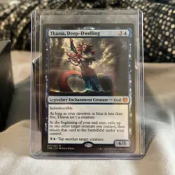 MTG English Thassa, Deep-Dwelling NM Theros Beyond Death - Image 1