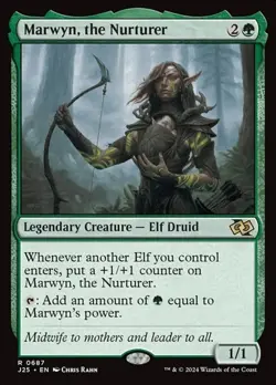 Marwyn, the Nurturer JMP25 NM MTG - Image 1