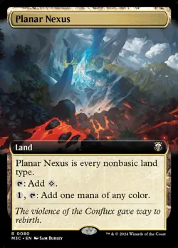 Planar Nexus Extended Art Regular - Modern Horizons 3 Commander MTG-NM - Image 1