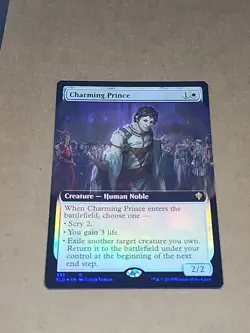 Charming Prince Extended Art Borderless FOIL x1 MTG ENGLISH Rare Check my store - Image 1