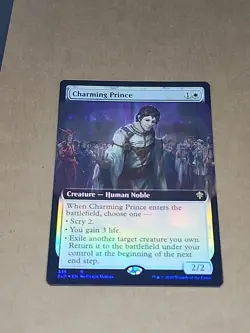 Charming Prince Extended Art Borderless FOIL x1 MTG ENGLISH Rare Check my store - Image 2