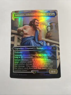 Sokrates, Athenian Teacher Borderless Universes Beyond Assassin's Creed Foil +BC - Image 1