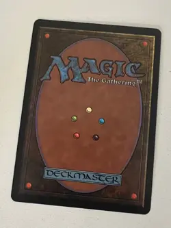 Magic the Gathering MTG Mountain v.3 (Dark) Beta NM- (Beta Bob) - Image 2
