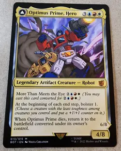 Optimus Prime, Hero - #013 Regular Universes Beyond: Transformers - Mtg - Image 1