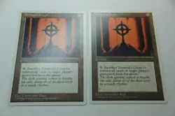 MTG Tormod's Crypt x2- -Chronicles-Lightly Played - Image 1