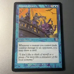 Coastal Piracy x1 1x Mercadian Masques NM MTG - Image 1
