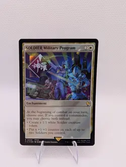 SOLDIER Military Program (Surge Foil) Commander: Final Fantasy Foil - Image 1