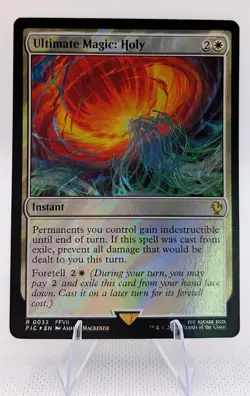 Ultimate Magic: Holy (Surge Foil) Commander: Final Fantasy Foil - Image 1