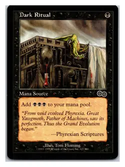 Urza's Saga #127 Dark Ritual - Image 1