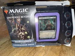 Magic the Gathering Universes Beyond Warhammer 40K Command Deck-Necron Dynasties - Image 1