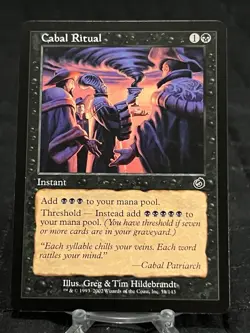 Cabal Ritual Torment Regular ~LP~ Magic The Gathering MTG - Image 1
