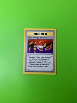 Super Energy Removal 79/102 Base Set Shadowless Pokemon Card MP - Image 1