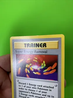 Super Energy Removal 79/102 Base Set Shadowless Pokemon Card MP - Image 4