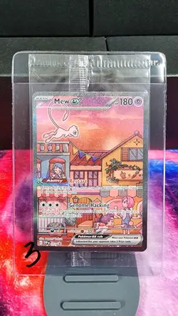 Mew ex SVP 053 Pokemon TCG Scarlet Violet 151 Black Star Promo Full Art SEALED - Image 1