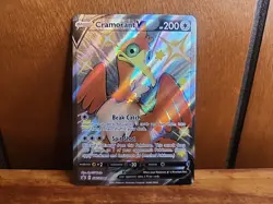 Pokemon Cramorant V SWSH086 Shining Fates Holo Black Star Promo - Image 1
