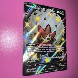 Eldegoss V - SWSH084 - Full Art Shiny Promo - Shining Fates Tin Pokemon Card NM - Image 3
