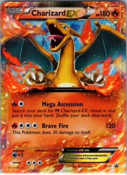 Charizard EX - XY17 - XY Promos - Ultra Rare UR - Pokemon - NM - Image 1